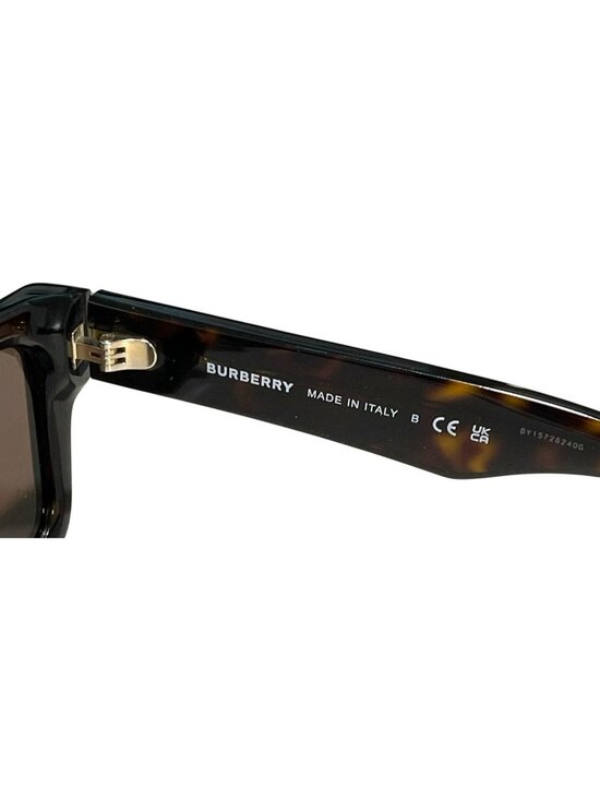Burberry Square Tortoise Sunglasses B4443-F Brown Lens 55mm 3002/73 main image 7